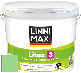Краска LINNIMAX LITEX 3 / ЛИННИМАКС ЛИТЕКС 3 (ALPINA PREMIUM WAND) латексная краска цвет NCS S 0550-G20Y 
