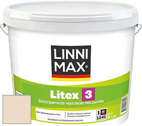 Краска LINNIMAX LITEX 3 / ЛИННИМАКС ЛИТЕКС 3 (ALPINA PREMIUM WAND) латексная краска цвет NCS S 0907-Y30R 