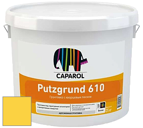 Краска CAPAROL Putzgrund Pro 610 грунтовочная краска цвет Canari 12 