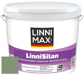 Краска LINNIMAX LinniSilan /ЛИННИМАКС ЛинниСилан (CAPAROL CAPASILAN) глубокоматовая краска цвет NCS S 4020-G30Y 