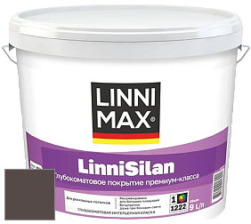 Краска LINNIMAX LinniSilan /ЛИННИМАКС ЛинниСилан (CAPAROL CAPASILAN) глубокоматовая краска цвет NCS S 8005-Y80R 