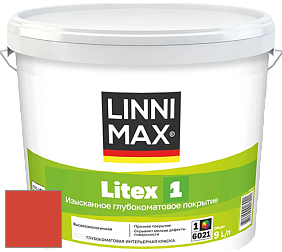 Краска LINNIMAX LITEX 1 / ЛИННИМАКС ЛИТЕКС 1 (CAPAROL SAMTEX 3) высокоэкологичная латексная краска цвет NCS S 1085-Y80R 