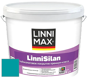 Краска LINNIMAX LinniSilan /ЛИННИМАКС ЛинниСилан (CAPAROL CAPASILAN) глубокоматовая краска цвет NCS S 2555-B30G 