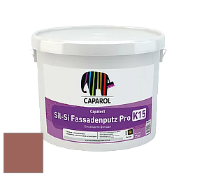 Краска Caparol Capatect Fassadenputz Sil-Si Pro / Капарол Капатек штукатурка структурная камешковая 25 кг. цвет Bordeaux 40 
