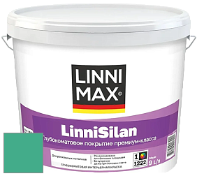 Краска LINNIMAX LinniSilan /ЛИННИМАКС ЛинниСилан (CAPAROL CAPASILAN) глубокоматовая краска цвет NCS S 2050-B90G 