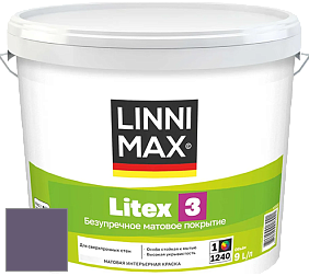 Краска LINNIMAX LITEX 3 / ЛИННИМАКС ЛИТЕКС 3 (ALPINA PREMIUM WAND) латексная краска цвет Velvet 40 