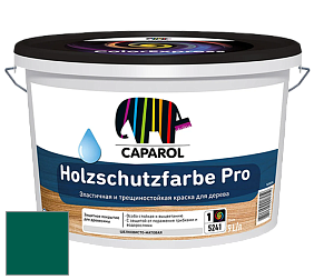 Краска CAPAROL HOLZSCHUTZFARBE PRO краска для древесины акриловая кроющая универсальная. цвет RAL 6036 