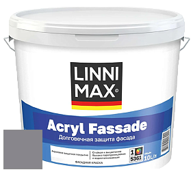 Краска LINNIMAX ACRYL FASSADE / ЛИННИМАКС АКРИЛ ФАССАДЕ (CAPAROL) акриловая фасадная краска цвет NCS S 5005-R50B 