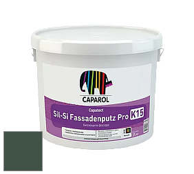 Краска Caparol Capatect Fassadenputz Sil-Si Pro / Капарол Капатек штукатурка структурная камешковая 25 кг. цвет Malachit 5 