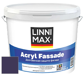 Краска LINNIMAX ACRYL FASSADE / ЛИННИМАКС АКРИЛ ФАССАДЕ (CAPAROL) акриловая фасадная краска цвет Velvet 35 