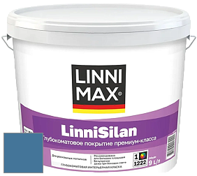 Краска LINNIMAX LinniSilan /ЛИННИМАКС ЛинниСилан (CAPAROL CAPASILAN) глубокоматовая краска цвет NCS S 4040-R90B 