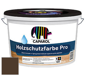 Краска CAPAROL HOLZSCHUTZFARBE PRO краска для древесины акриловая кроющая универсальная. цвет RAL 8028 
