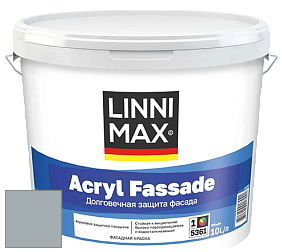 Краска LINNIMAX ACRYL FASSADE / ЛИННИМАКС АКРИЛ ФАССАДЕ (CAPAROL) акриловая фасадная краска цвет NCS S 3005-B20G 