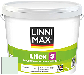 Краска LINNIMAX LITEX 3 / ЛИННИМАКС ЛИТЕКС 3 (ALPINA PREMIUM WAND) латексная краска цвет NCS S 0510-G 