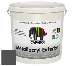 Краска Capadecor Metallocryl Exterior/Кападекор Металлакрил Экстериор шелковисто-глянцевая краска цвет Granit 10 