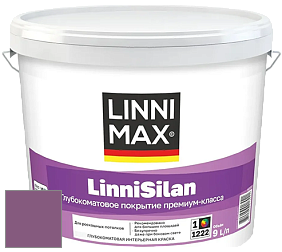 Краска LINNIMAX LinniSilan /ЛИННИМАКС ЛинниСилан (CAPAROL CAPASILAN) глубокоматовая краска цвет NCS S 4040-R40B 
