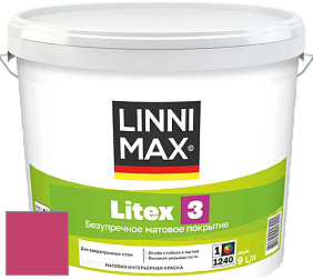 Краска LINNIMAX LITEX 3 / ЛИННИМАКС ЛИТЕКС 3 (ALPINA PREMIUM WAND) латексная краска цвет Pink 10 