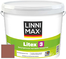 Краска LINNIMAX LITEX 3 / ЛИННИМАКС ЛИТЕКС 3 (ALPINA PREMIUM WAND) латексная краска цвет Magma 70 