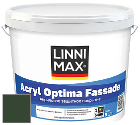 Краска LINNIMAX ACRYL OPTIMA FASSADE / ЛИННИМАКС АКРИЛ ОПТИМА ФАСАД (ALPINA) акриловая краска цвет RAL 6020 