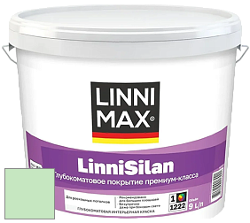 Краска LINNIMAX LinniSilan /ЛИННИМАКС ЛинниСилан (CAPAROL CAPASILAN) глубокоматовая краска цвет Agave 110 