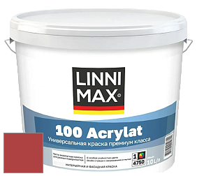 Краска LINNIMAX 100 ACRYLAT / ЛИННИМАКС 100 АКРИЛАТ (CAPAROL AMPHIBOLIN) акриловая краска цвет Ara 0 