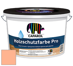 Краска CAPAROL HOLZSCHUTZFARBE PRO краска для древесины акриловая кроющая универсальная. цвет Aprico 150 