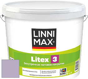 Краска LINNIMAX LITEX 3 / ЛИННИМАКС ЛИТЕКС 3 (ALPINA PREMIUM WAND) латексная краска цвет NCS S 2020-R50B 