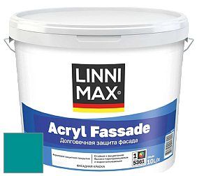 Краска LINNIMAX ACRYL FASSADE / ЛИННИМАКС АКРИЛ ФАССАДЕ (CAPAROL) акриловая фасадная краска цвет NCS S 3050-B40G 