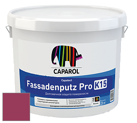 Краска CAPAROL Capatect-Fassadenputz Pro K 15/Капарол Фассаденпутц Про К15 структурная штукатурка цвет AVA Magenta 