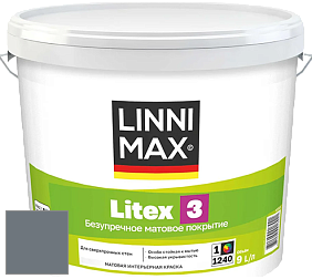 Краска LINNIMAX LITEX 3 / ЛИННИМАКС ЛИТЕКС 3 (ALPINA PREMIUM WAND) латексная краска цвет Lago 15 