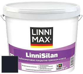 Краска LINNIMAX LinniSilan /ЛИННИМАКС ЛинниСилан (CAPAROL CAPASILAN) глубокоматовая краска цвет RAL 5004 
