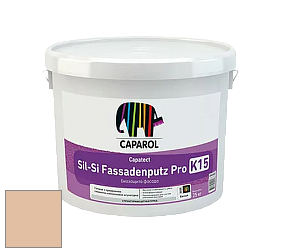 Краска Caparol Capatect Fassadenputz Sil-Si Pro / Капарол Капатек штукатурка структурная камешковая 25 кг. цвет Amber 85 
