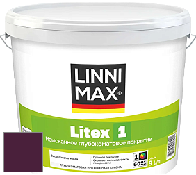 Краска LINNIMAX LITEX 1 / ЛИННИМАКС ЛИТЕКС 1 (CAPAROL SAMTEX 3) высокоэкологичная латексная краска цвет RAL 4007 