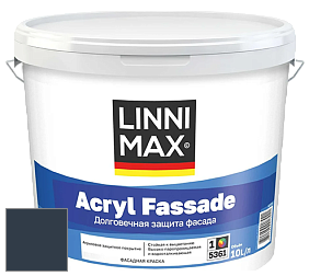 Краска LINNIMAX ACRYL FASSADE / ЛИННИМАКС АКРИЛ ФАССАДЕ (CAPAROL) акриловая фасадная краска цвет RAL 5008 