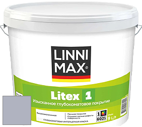 Краска LINNIMAX LITEX 1 / ЛИННИМАКС ЛИТЕКС 1 (CAPAROL SAMTEX 3) высокоэкологичная латексная краска цвет Saphir 55 