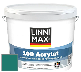 Краска LINNIMAX 100 ACRYLAT / ЛИННИМАКС 100 АКРИЛАТ (CAPAROL AMPHIBOLIN) акриловая краска цвет Patina 100 