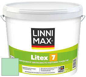Краска LINNIMAX LITEX 7 / ЛИННИМАКС ЛИТЕКС 7  (CAPAROL SAMTEX 7) латексная краска цвет NCS S 0530-G 