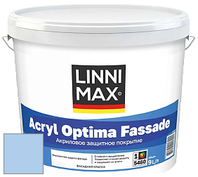 Краска LINNIMAX ACRYL OPTIMA FASSADE / ЛИННИМАКС АКРИЛ ОПТИМА ФАСАД (ALPINA) акриловая краска цвет NCS S 0530-R80B 