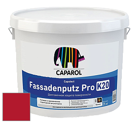 Краска CAPAROL Capatect-Fassadenputz Pro K 20/Капарол Фассаденпутц Про К20 структурная штукатурка цвет Rubin 10 