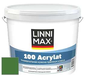 Краска LINNIMAX 100 ACRYLAT / ЛИННИМАКС 100 АКРИЛАТ (CAPAROL AMPHIBOLIN) акриловая краска цвет Oase 125 