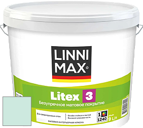 Краска LINNIMAX LITEX 3 / ЛИННИМАКС ЛИТЕКС 3 (ALPINA PREMIUM WAND) латексная краска цвет NCS S 0515-B80G 