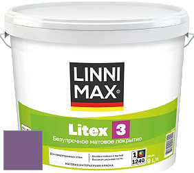 Краска LINNIMAX LITEX 3 / ЛИННИМАКС ЛИТЕКС 3 (ALPINA PREMIUM WAND) латексная краска цвет NCS S 4040-R50B 