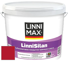 Краска LINNIMAX LinniSilan /ЛИННИМАКС ЛинниСилан (CAPAROL CAPASILAN) глубокоматовая краска цвет Rubin 10 