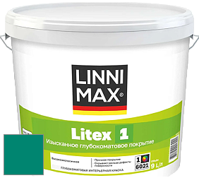 Краска LINNIMAX LITEX 1 / ЛИННИМАКС ЛИТЕКС 1 (CAPAROL SAMTEX 3) высокоэкологичная латексная краска цвет NCS S 3060-B70G 