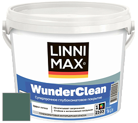 Краска LINNIMAX (CAPAROL) WUNDERCLEAN / ЛИННИМАКС ВУНДЕРКЛИН краска премиум-класса цвет NCS S 6020-B90G 