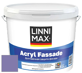 Краска LINNIMAX ACRYL FASSADE / ЛИННИМАКС АКРИЛ ФАССАДЕ (CAPAROL) акриловая фасадная краска цвет NCS S 3040-R60B 