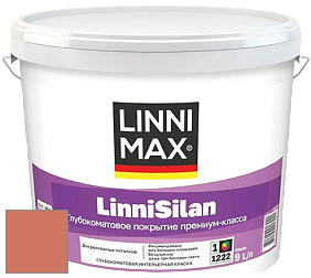 Краска LINNIMAX LinniSilan /ЛИННИМАКС ЛинниСилан (CAPAROL CAPASILAN) глубокоматовая краска цвет NCS S 2050-Y70R 