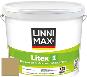 Краска LINNIMAX LITEX 1 / ЛИННИМАКС ЛИТЕКС 1 (CAPAROL SAMTEX 3) высокоэкологичная латексная краска цвет NCS S 3030-Y 