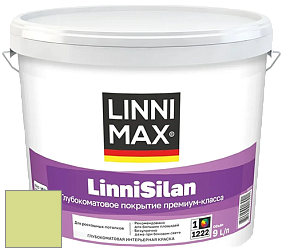Краска LINNIMAX LinniSilan /ЛИННИМАКС ЛинниСилан (CAPAROL CAPASILAN) глубокоматовая краска цвет NCS S 0540-G50Y 