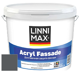 Краска LINNIMAX ACRYL FASSADE / ЛИННИМАКС АКРИЛ ФАССАДЕ (CAPAROL) акриловая фасадная краска цвет NCS S 7502-B 